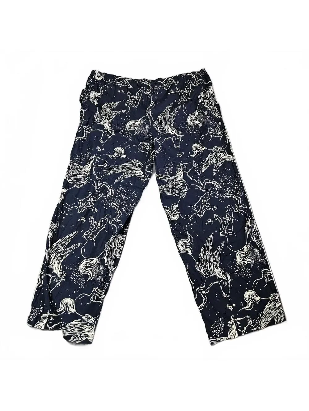 Victoria Secret XXL Pajama Set Pegasus Night Sky Matching Top Pants Cotton Modal